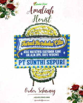 Papan Bunga Duka di Tifure